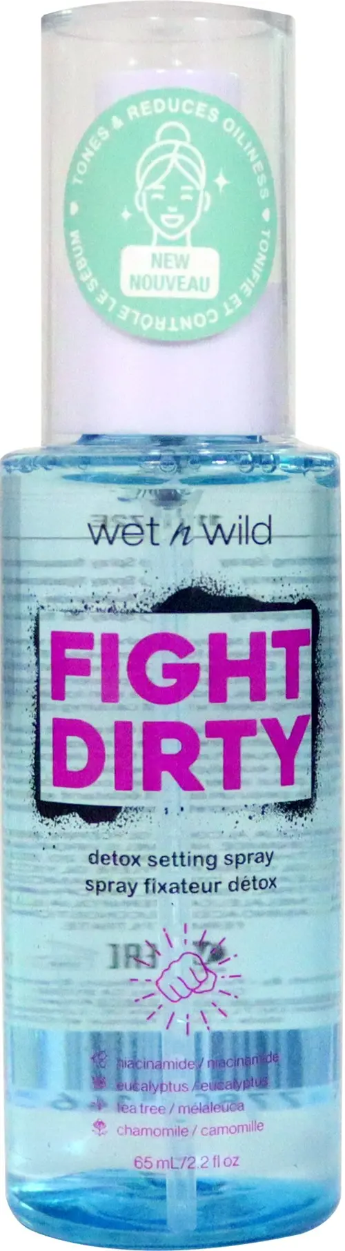 Wet n Wild Fight Dirty Clarifying Setting Spray 65ml