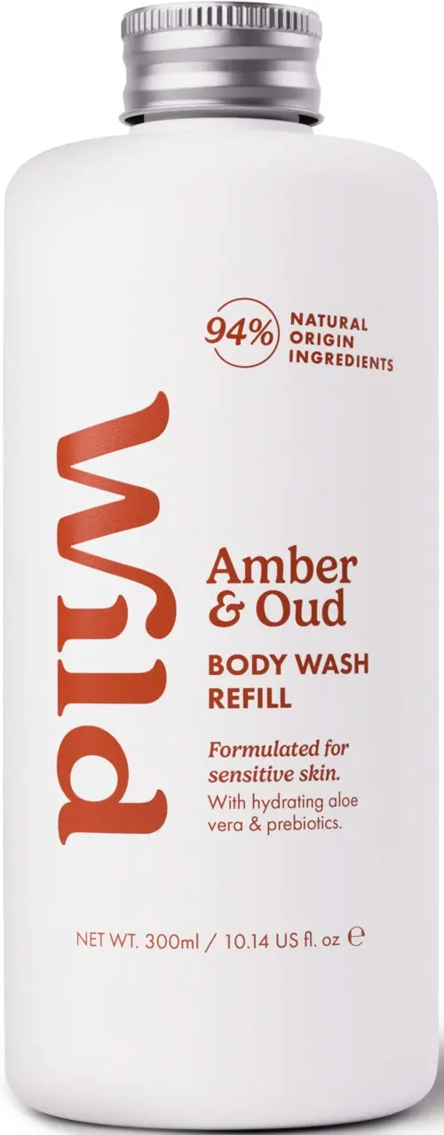 Wild Body Wash Refill Amber & Oud 300 ml