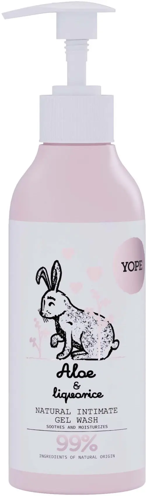 YOPE Intimate Hygiene Natural Intimate Wash Aloe & Liquorice