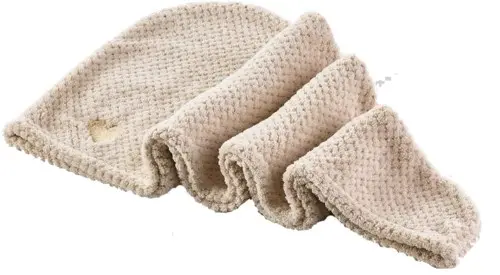 Yuaia Haircare Microfiber Hair Turban Sand