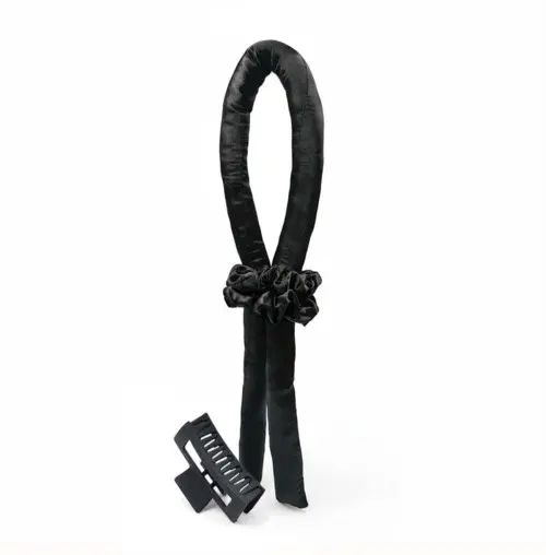 Yuaia Haircare Heatless Curls Kit, Satin Black