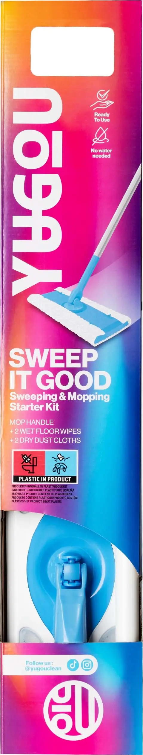 YUGOU Sweep It Good Sweeping & Mopping