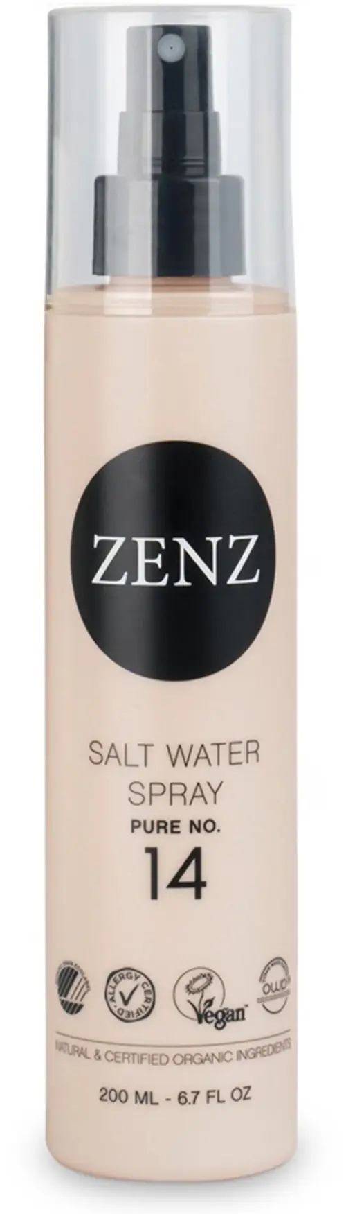 Zenz Organic Styling 14 Salt Water Spray Pure 200 ml