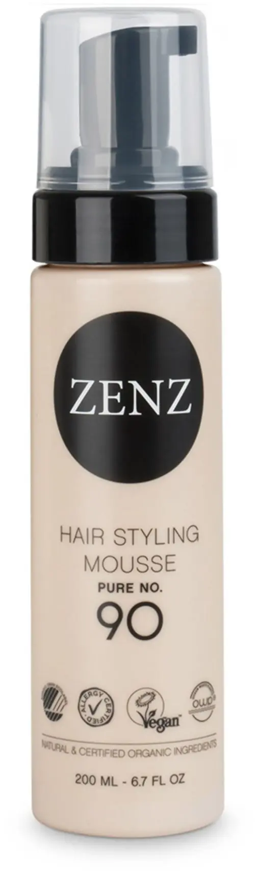 Zenz Organic Styling 90 Volume Mousse Pure 200 ml