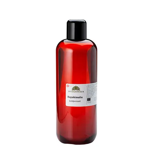 Urtegaarden Rapsolje Økologisk | 500 ml