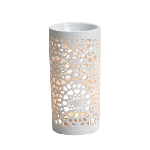 Kjøp Duftlampe Stjernen Hvit H: 14 Cm / B: 7 Cm - Mecindo