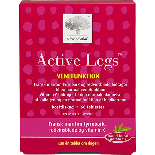 Kjøp New Nordic Active Legs 60 Tabletter - Fri frakt - Mecindo