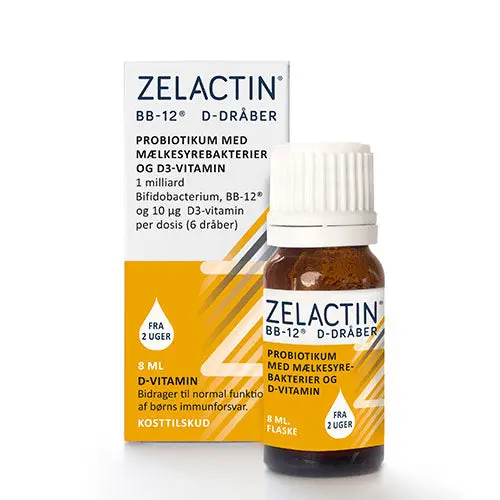 Kjøp Zelactin D-Dråper m/Bb-12 8 ml - Mecindo