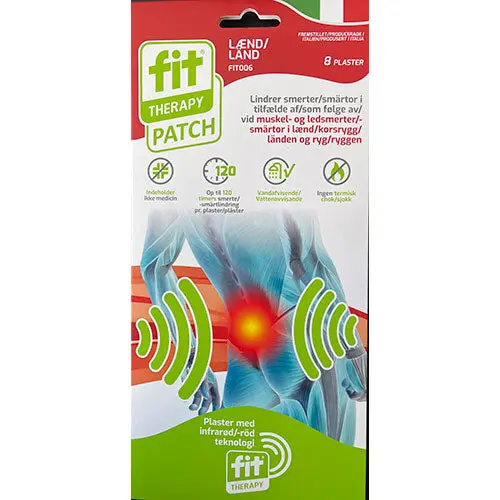 Kjøp Fit Smerteplaster Rygg 8 Stk - Mecindo