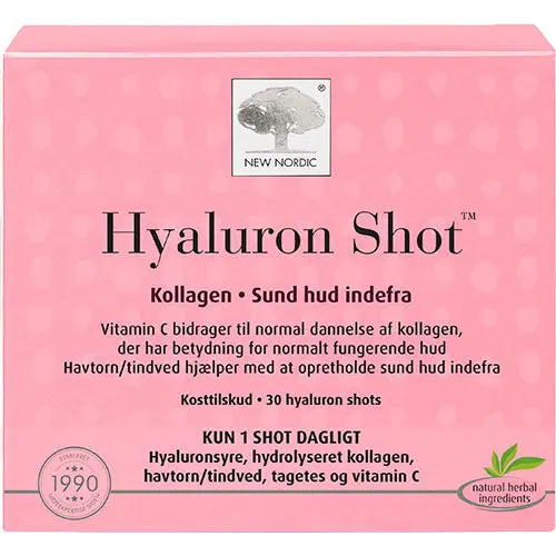 Kjøp New Nordic Skin Care Hyaluron Shot 30x15ml 30 Stk - Fri frakt