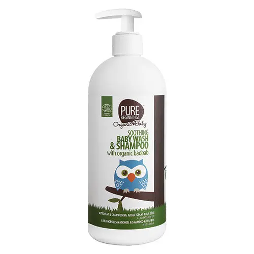 Pure Beginnings Soothing baby wash & shampoo | 500 ml