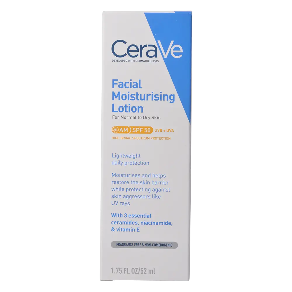 Kjøp Cerave Facial Moisturising Lotion SPF50 52 ml - Mecindo
