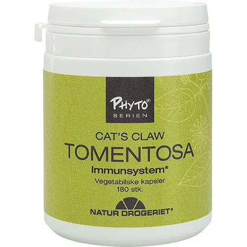 Kjøp Natur-Drogeriet Tomentosa Cat 350 mg 180 Kapsler - Mecindo