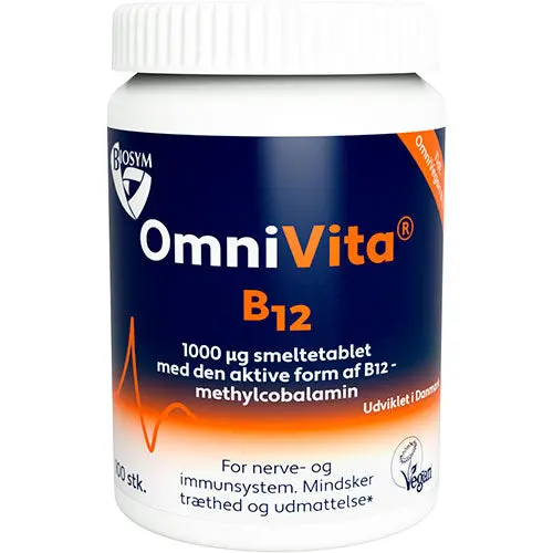 Biosym OmniVita Vitamin B12 | 100 tabletter