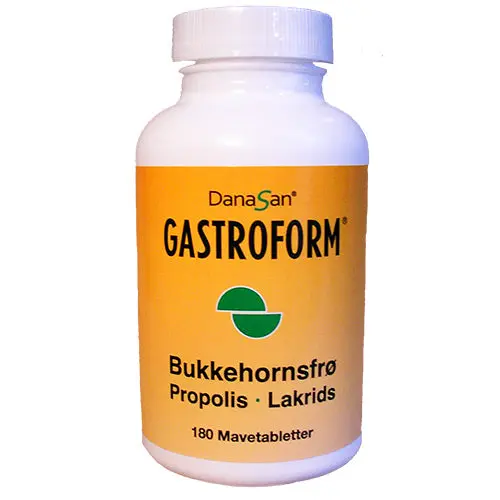 Kjøp Danasan Gastroform 180 Tabletter - Mecindo