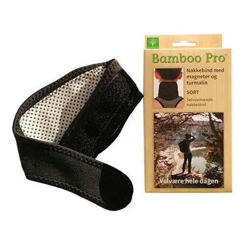 Bamboo Pro Nakkebind Svart