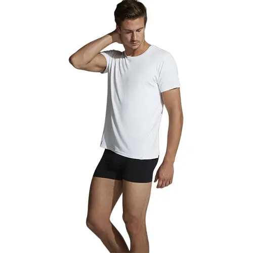 Kjøp Boody Bambus T-shirt Crewneck Menn Hvit - Mecindo