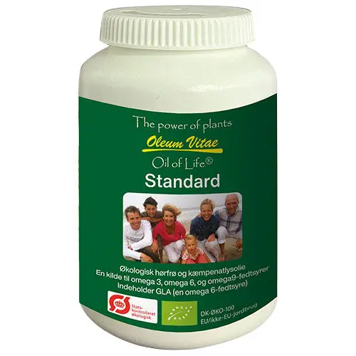 Oil of Life Standard Oljekapsler Økologisk | 120 Kapsler