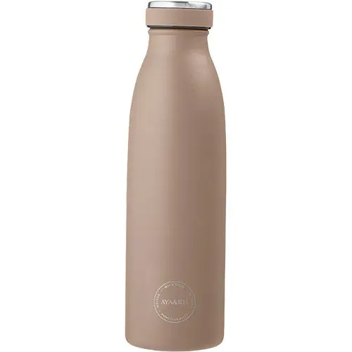 Kjøp AYA&IDA Drikkeflaske Støvet Brun 500 ml  - Mecindo