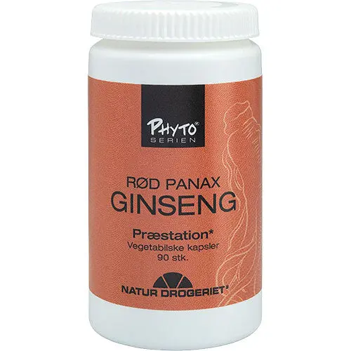 Natur-Drogeriet Rød Ginseng 400 Mg | 90 Kapsler