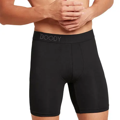 Kjøp Boody Mens Everyday Longer Boxer Shorts svart - Mecindo