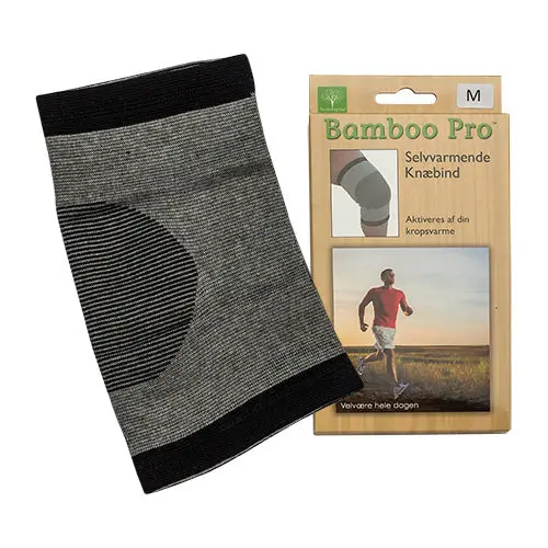 Kjøp Bamboo Pro Knebandasje Selvoppvarmende - Mecindo