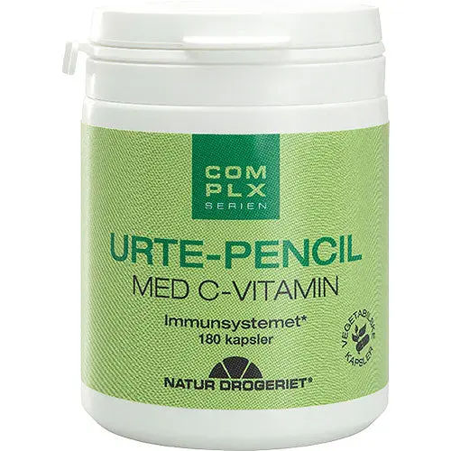 Kjøp Natur-Drogeriet Urte-pencil M. C-vitamin 180 Kapsler - Mecindo