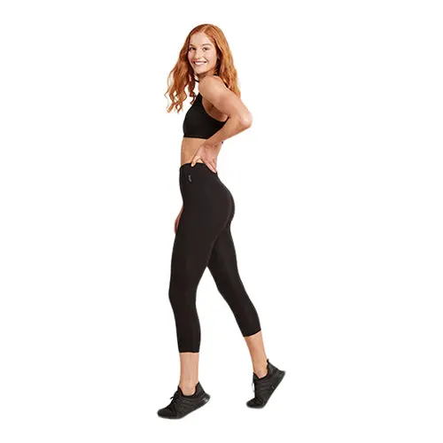 Kjøp Boody Bambus High Waisted Motivate Tights 3/4 Svart - Mecindo