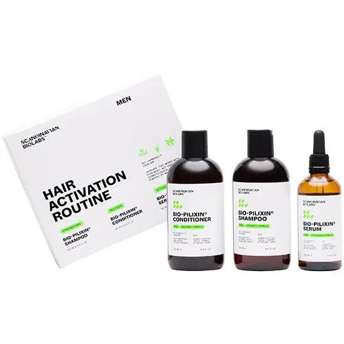 Kjøp Scandinavian Biolabs Hair Activation Routine - Men 1 Pakker