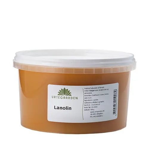 Kjøp Urtegaarden Lanolin (100 % ren) 500 g - Mecindo