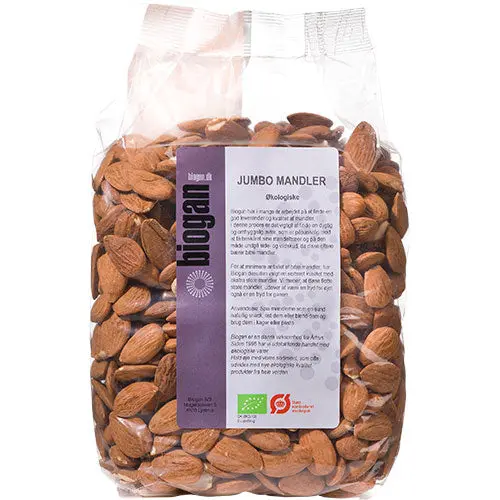Kjøp Biogan Mandler Øko 1 kg  - Mecindo