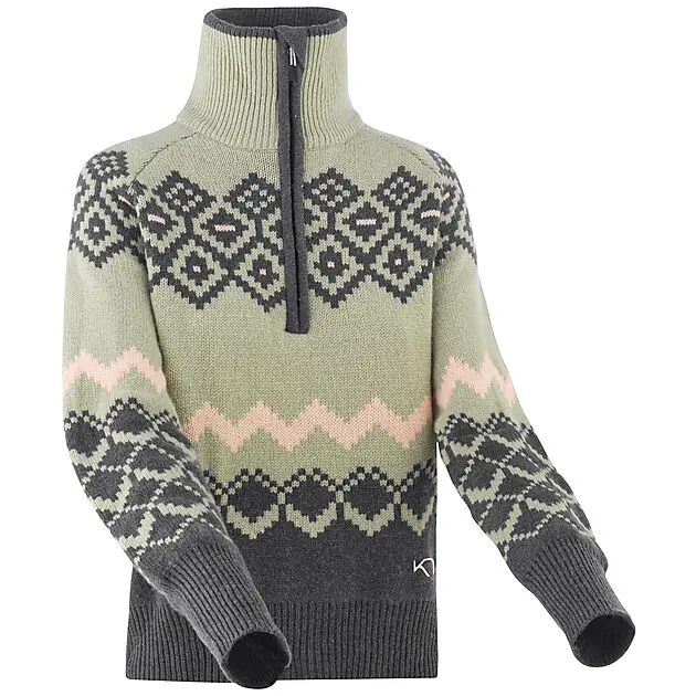 KARI TRAA AGNES KNIT SLATE Dame | Sport1.no