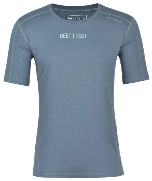 JOTUNHEIM Veo Ull/bambus T-shirt Orion Blue Herre | Sport1.no