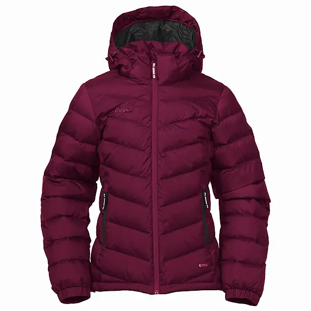 BERGANS OF NORWAY Gålå Dunjakke Junior Jente 13029/BeetRed/SolidCharcoal Junior