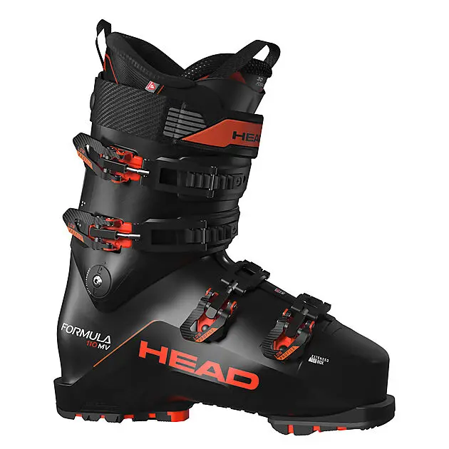 HEAD FORMULA 110 MV GW alpinstøvler black/red Herre