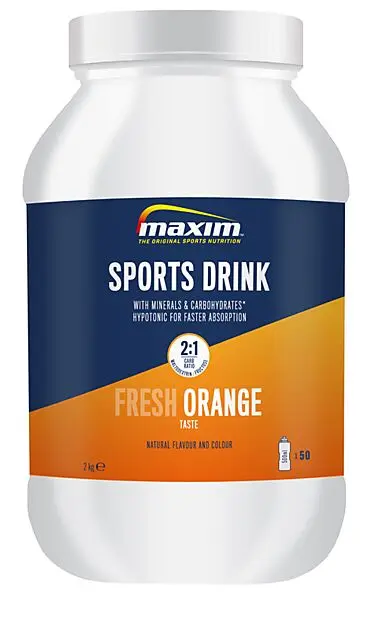 MAXIM Maxim Sports Drink Orange 2kg Orange Alle