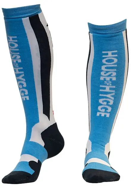 HOUSE OF HYGGE SKI Sokker / TIL TOPPS Lys blå, hvit, mørk blå Unisex | Sport1.no