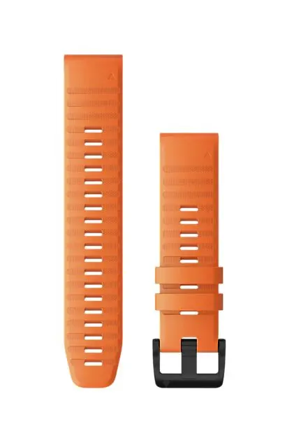 GARMIN QuickFit Silicone Band, Fenix 6 Ember orange Alle