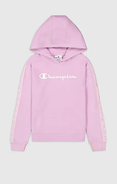 CHAMPION Hooded Sweatshirt Girls Orchid Bouquet Junior