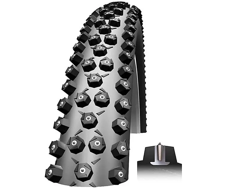 SCHWALBE Piggdekk 27,5 ICE Spiker Pro Evo Al.stu fold 378p 27.5x2,25 Alle