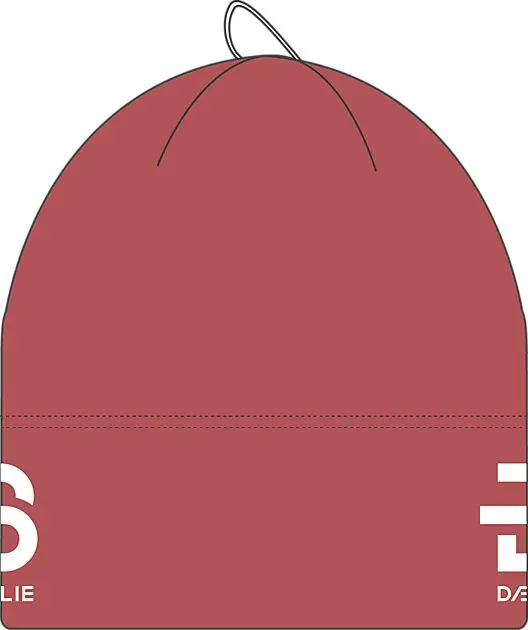 DÆHLIE Hat Polyknit Dusty Red Unisex | Sport1.no