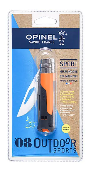 OPINEL Blister pack N°08 outdoor orange Orange Unisex | Sport1.no