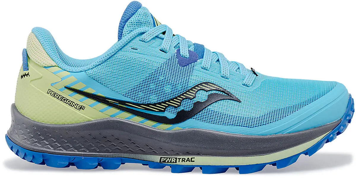 SAUCONY SAUCONY PEREGRINE 11,W ROYAL/LIMELIGHT Dame