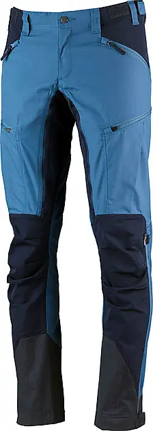 LUNDHAGS Makke trekkingbukse herre Azure/Deep Blue Herre