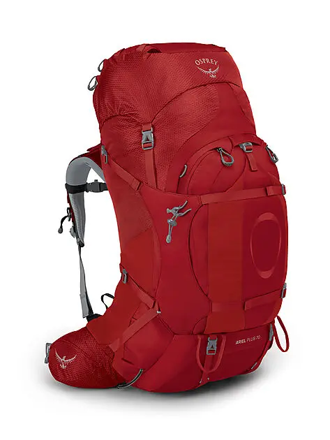 OSPREY Ariel Plus 70 407/Carnelian Red Dame