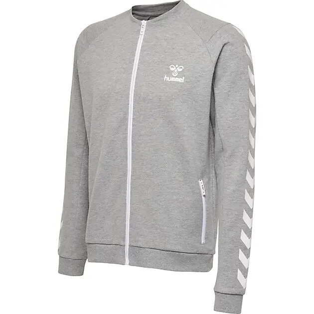 HUMMEL RAY ZIP JACKET 2006/GREY MELANGE Herre | Sport1.no