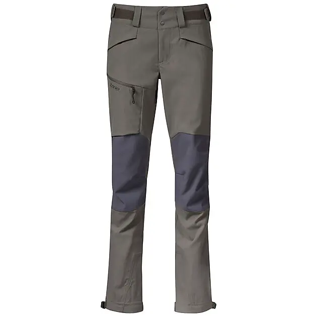 BERGANS OF NORWAY Fjorda Trekking Hybrid W Pants Green Mud/Solid Dark Grey Dame