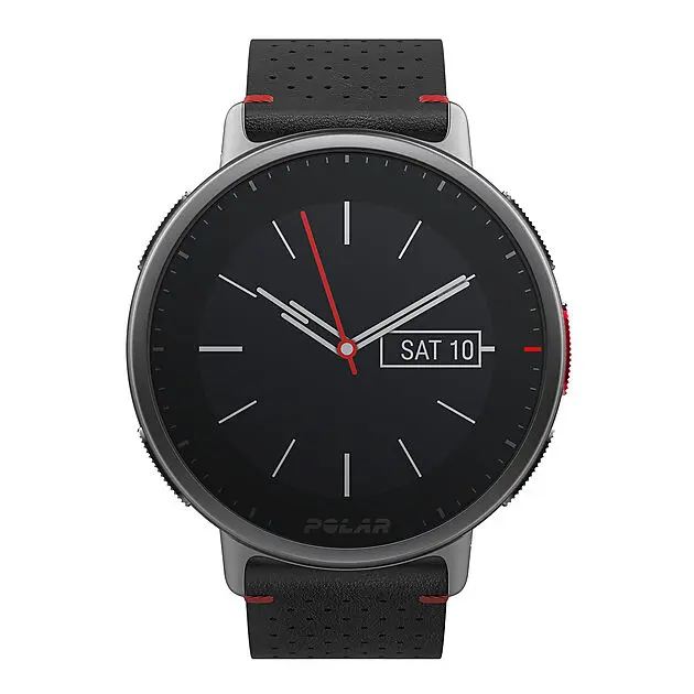 POLAR Vantage V2 Premium multisportsklokke Black/Red Alle