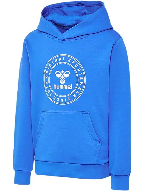 HUMMEL hmlCUATRO CIRCLE HOODIE NEBULAS BLUE Junior | Sport1.no