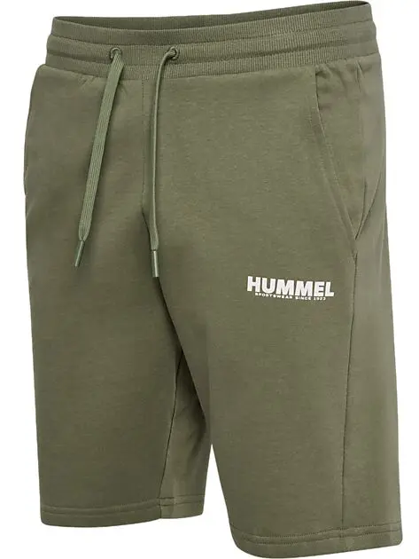 HUMMEL hmlLEGACY SHORTS DEEP LICHEN GREEN Herre | Sport1.no